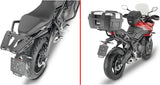 Top Case Monokey Maxia 5 Argent 58 Lt Maxia 5 Technopolymères - Givi Compatible Avec Triumph Tiger 660 Sport (2022-2024)