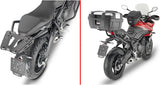 Monokey Trekker Alaska Aluminium Top Case - 56 Lt Trekker Alaska Aluminium - Givi Compatible With Triumph Tiger 660 Sport (2022-2024)