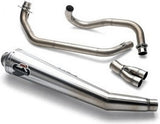 Système D'Échappement Complet Non Catalysé Et Sans Homologation Acoustique Acier Inox - Termignoni Compatible Avec Ducati Gt 1000