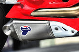 Double Sortie D'Échappement Sans Homologation Acoustique Titanium - Termignoni Compatible Avec Ducati Panigale