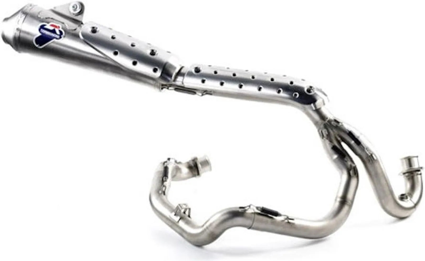 Système D'Échappement Complet Non Catalysé Et Sans Homologation Acoustique Acier Inox - Termignoni Compatible Avec Ducati Scrambler 800