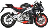 Système D'Échappement Complet Avec Catalyseur Et Homologation Acoustique X-M1 Titanium - Mivv Compatible Avec Aprilia Rs 660 (2020-2024)
