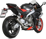 Système D'Échappement Complet Avec Catalyseur Et Homologation Acoustique X-M1 Titanium - Mivv Compatible Avec Aprilia Rs 660 (2020-2024)