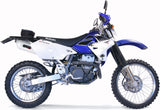Système D'Échappement Catalytique Avec Homologation Acoustique Albus Ceramic Aluminium Blanc - Gpr Compatible Avec Suzuki Dr-Z 400 Sm (2005-2021)