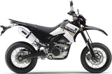 Système D'Échappement Homologué Au Niveau Sonore Albus Ceramic Aluminium Blanc - Gpr Compatible Avec Yamaha Wr 250 X - R Ie (2007-2019)