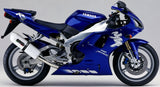Système D'Échappement Homologué Au Niveau Sonore Albus Ceramic Aluminium Blanc - Gpr Compatible Avec Yamaha Yzf 1000 R1 (1998-2001)