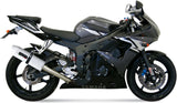 Système D'Échappement Homologué Au Niveau Sonore Albus Ceramic Aluminium Blanc - Gpr Compatible Avec Yamaha Yzf-R6 (2003-2005)