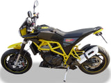 Système D'Échappement Homologué Au Niveau Sonore Albus Ceramic Aluminium Blanc - Gpr Compatible Avec Husqvarna Nuda 900 - R (2012-2013)