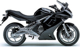 Système D'Échappement Complet Avec Catalyseur Et Homologation Acoustique Albus Ceramic Aluminium Blanc - Gpr Compatible Avec Kawasaki Er-6 N (2012-2016)