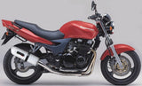 Système D'Échappement Homologué Au Niveau Sonore Albus Ceramic Aluminium Blanc - Gpr Compatible Avec Kawasaki Zr 7 - S (1999-2004)