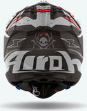 Casque Off-Road Pour Moto Airoh Aviator 3 - Av3B17 Hpc Carbon Mat Burnout Taille Xxl