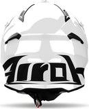 Casque Off-Road Pour Moto Airoh Aviator Ace 2 - Ava214 Composite Carbon Blanc Gloss Color Taille M