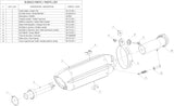 Système D'Échappement Non Catalysé Et Homologué Au Niveau Sonore Suono Acier Noir Carbon - Mivv Compatible Avec Bmw K 1200 R (2005-2008)