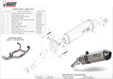 Système D'Échappement Homologué Au Niveau Sonore Speed Edge Titanium Carbon - Mivv Compatible Avec Bmw R 1200 Gs (2008-2009)