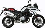 Système D'Échappement Homologué Au Niveau Sonore Dakar Acier - Mivv Compatible Avec Bmw F 850 Gs (2018-2024)