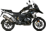 Système D'Échappement Homologué Au Niveau Sonore Speed Edge Titanium Carbon - Mivv Compatible Avec Bmw R 1250 Gs - Adventure (2019-2023)