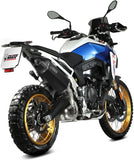 Système D'Échappement Homologué Au Niveau Sonore Speed Edge Acier Noir Carbon - Mivv Compatible Avec Bmw F 900 Gs (2024)