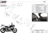 Système D'Échappement Homologué Au Niveau Sonore Mk3 Carbon - Mivv Compatible Avec Bmw S 1000 R (2017-2020)
