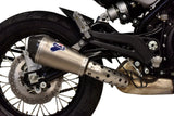 Échappement Sans Homologation Sonore Relevance Titanium Carbon Cap - Termignoni Compatible Avec Benelli Leoncino 500 (2018-2020)