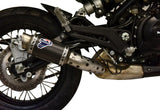 Échappement Sans Homologation Sonore Gp Carbon - Termignoni Compatible Avec Benelli Leoncino 500 (2018-2020)