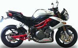 Système D'Échappement Homologué Au Niveau Sonore Tiburon Carbon Look - Gpr Compatible Avec Benelli Tnt 899 (2008-2016)