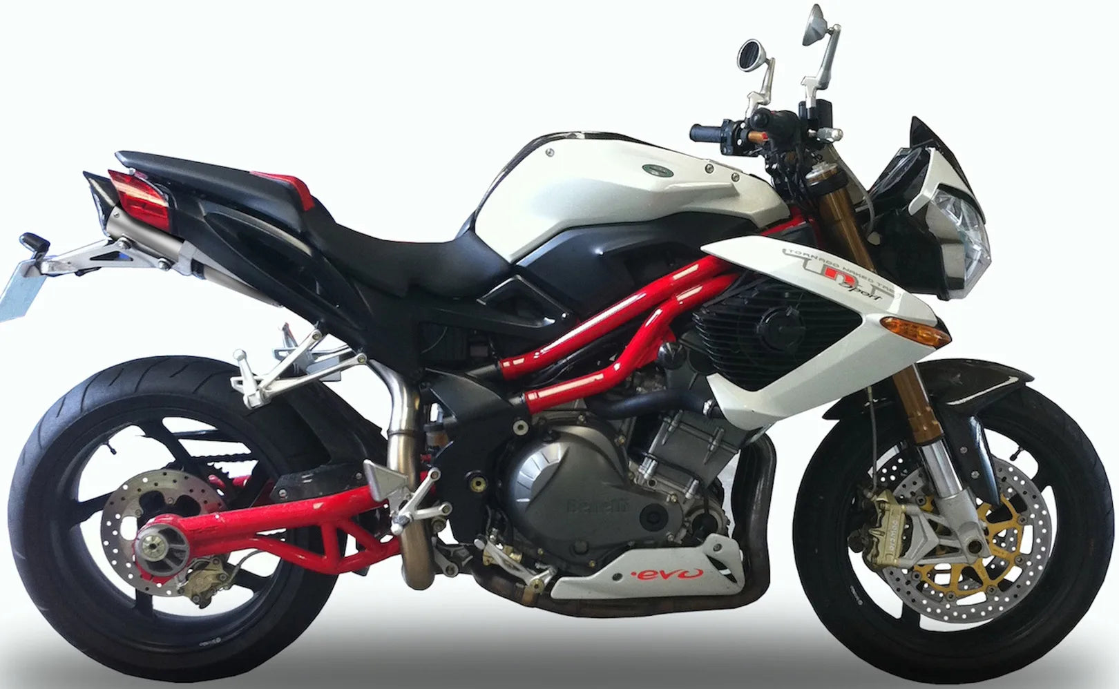 Système D'Échappement Homologué Au Niveau Sonore Tiburon Titanium - Gpr Compatible Avec Benelli Tnt 899 (2008-2016)