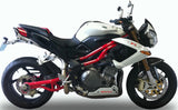 Système D'Échappement Homologué Au Niveau Sonore Tiburon Titanium - Gpr Compatible Avec Benelli Tnt 899 (2008-2016)