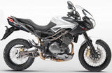 Système D'Échappement Homologué Au Niveau Sonore Tiburon Carbon Look - Gpr Compatible Avec Benelli Tre 1130 K (2006-2016)