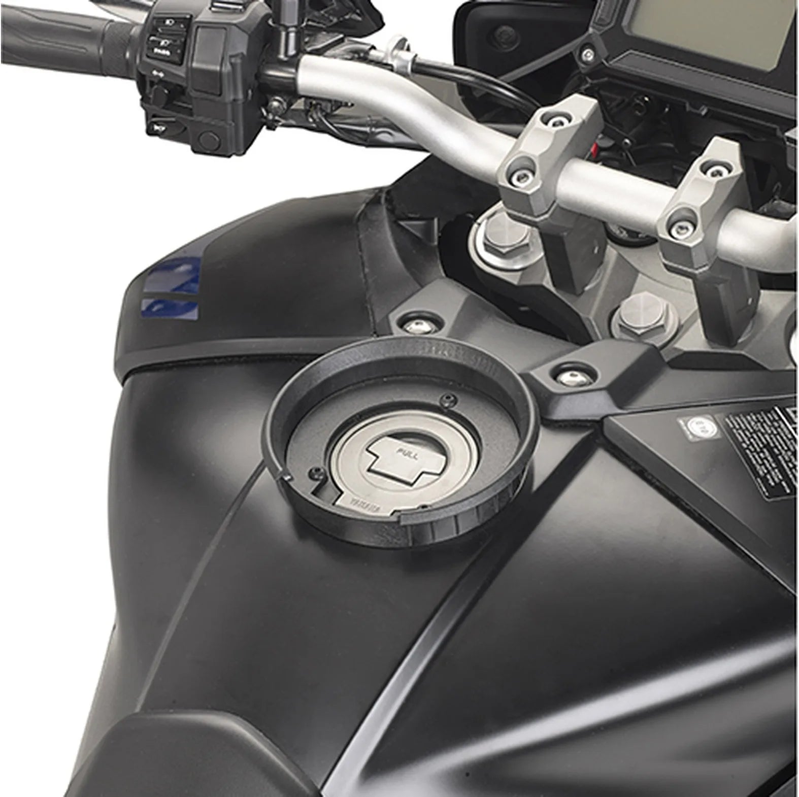 Sacoche Réservoir Tanklock Noir 5 Lt Wl902 Technopolymères - Givi Compatible Avec Yamaha Tracer 9 - Gt - Gt+ (2021-2024)