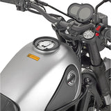 Tanklock Black Tank Bag - 3 Lt Nylon - Givi Compatible With Benelli Leoncino 800 Trail (2022-2024)