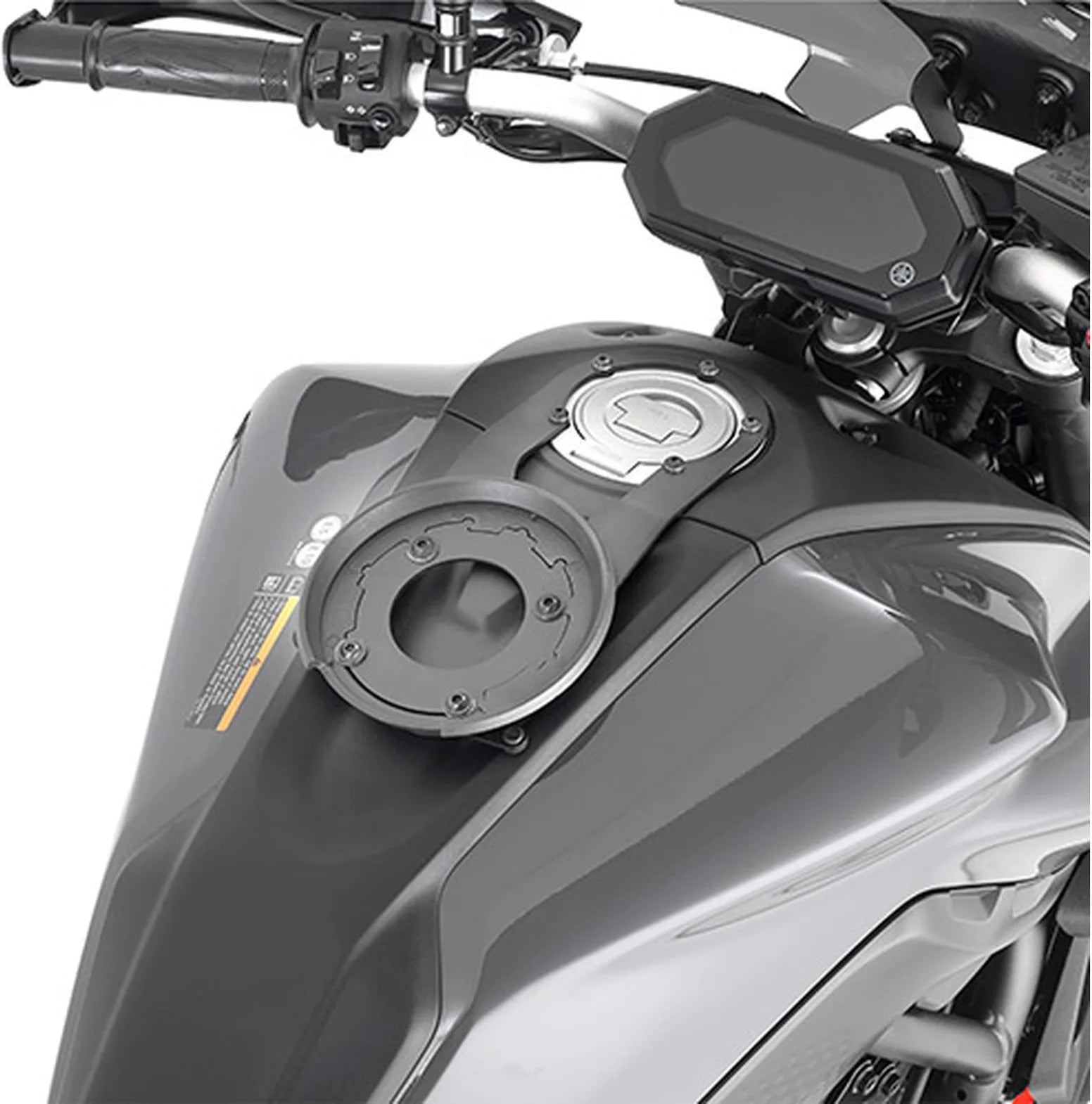 Sacoche Réservoir Tanklock Noir 20 Lt Xl04B Nylon - Givi Compatible Avec Yamaha Mt-07 (2021-2024)