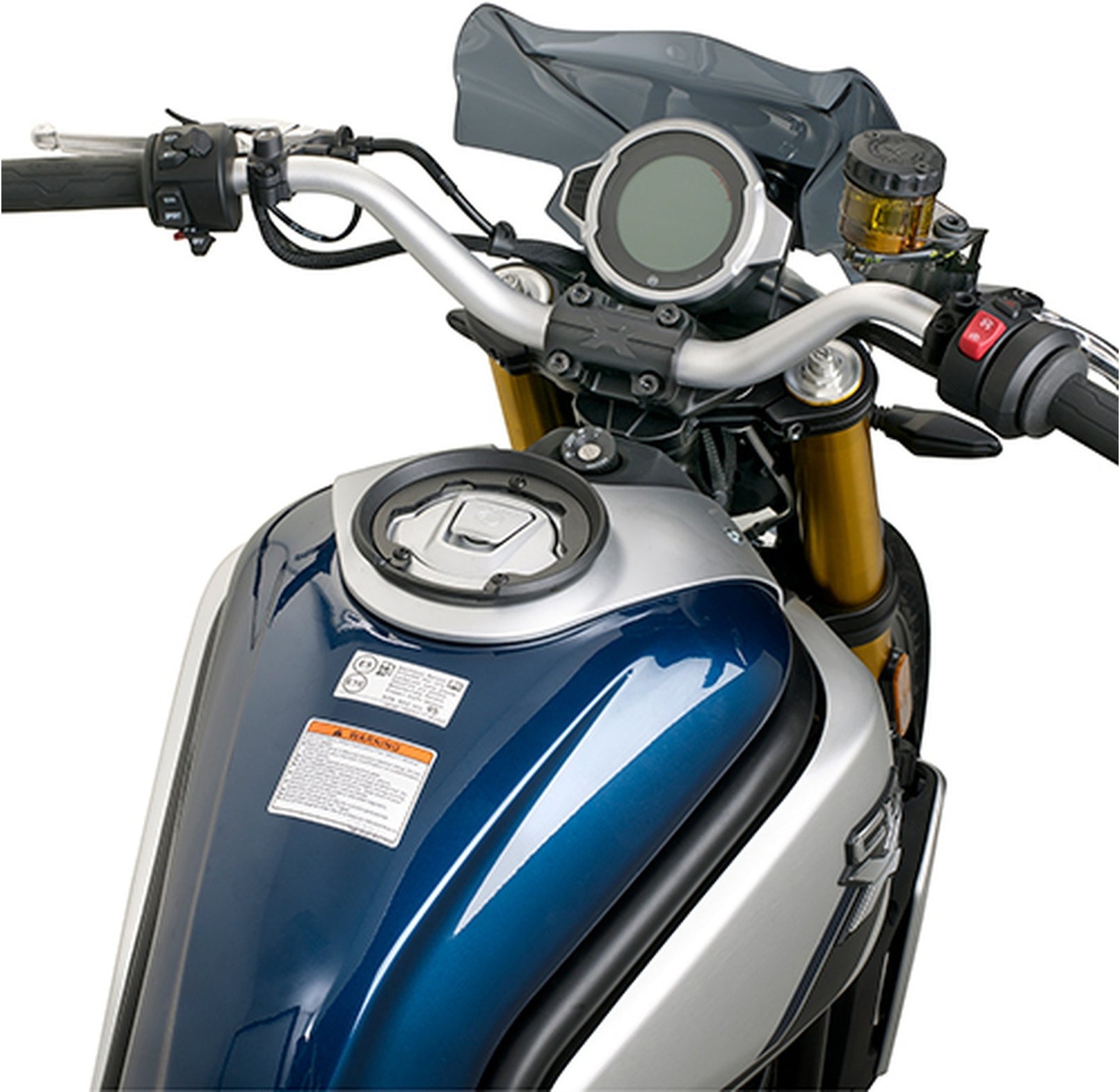 Tanklock Black Tank Bag - 5 Lt Wl902 Technopolymer - Givi Compatible With Cfmoto 800 Mt (2022-2024)
