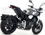 Système D'Échappement Complet Sans Catalyseur Et Homologué Au Niveau Sonore Gp2 Gp-2 Nichrom Noir Acier - Arrow Special Parts Compatible Avec Honda Cb 1000 R (2018-2024)