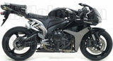 Système D'Échappement Complet Sans Catalyseur Et Homologué Au Niveau Sonore Indy-Race Aluminium Carbon - Arrow Special Parts Compatible Avec Honda Cbr 600 Rr (2007-2008)