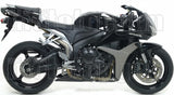 Système D'Échappement Complet Sans Catalyseur Et Homologué Au Niveau Sonore Indy-Race Aluminium Noir Carbon - Arrow Special Parts Compatible Avec Honda Cbr 600 Rr (2007-2008)
