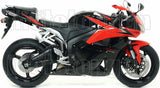 Système D'Échappement Non Catalysé Et Homologué Au Niveau Sonore Indy-Race Aluminium Noir Carbon - Arrow Special Parts Compatible Avec Honda Cbr 600 Rr (2009-2012)