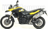 Système D'Échappement Complet Sans Catalyseur Et Homologué Au Niveau Sonore Maxi Race-Tech Aluminium Carbon - Arrow Special Parts Compatible Avec Bmw F 800 Gs Adventure (2008-2016)