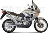 Échappement Sans Homologation Sonore Paris Dacar Acier Acier - Arrow Special Parts Compatible Avec Honda Xl 600 V Transalp (1987-1997)
