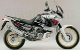 Système D'Échappement Homologué Au Niveau Sonore Paris Dacar Acier Acier - Arrow Special Parts Compatible Avec Honda Xrv 750 Africa Twin (1993-1995)
