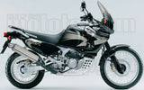 Système D'Échappement Homologué Au Niveau Sonore Paris Dacar Acier Acier - Arrow Special Parts Compatible Avec Honda Xrv 750 Africa Twin (1996-2004)