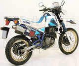 Système D'Échappement Homologué Au Niveau Sonore Paris Dacar Acier Acier - Arrow Special Parts Compatible Avec Suzuki Dr 600 R (1985-1987)