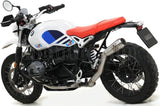 Système D'Échappement Homologué Au Niveau Sonore Pro-Race Nichrom Acier - Arrow Special Parts Compatible Avec Bmw R Nine T 1200 Urban Gs (2017-2020)