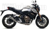 Système D'Échappement Complet Non Catalysé Et Sans Homologation Acoustique Pro-Race Titanium Titanium - Arrow Special Parts Compatible Avec Honda Cb 650 R (2019-2023)