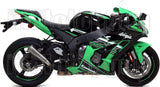 Système D'Échappement Non Catalysé Et Homologué Au Niveau Sonore Pro-Race Titanium Titanium - Arrow Special Parts Compatible Avec Kawasaki Zx-10R (2016-2019)