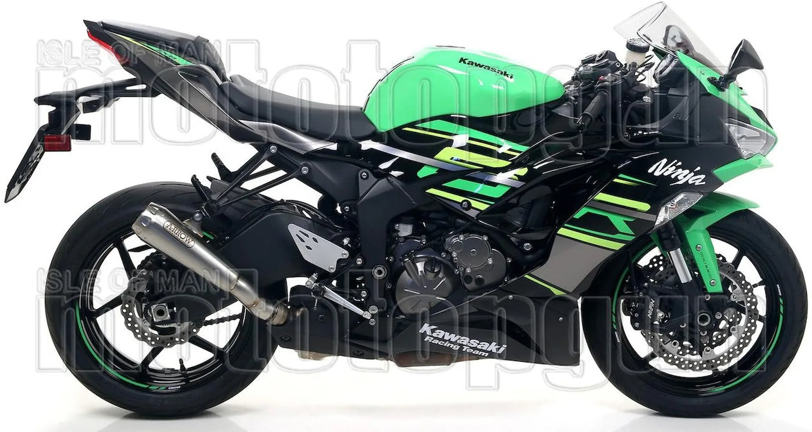Système D'Échappement Homologué Au Niveau Sonore Pro-Race Titanium Titanium - Arrow Special Parts Compatible Avec Kawasaki Zx 6R 636 (2019-2020)