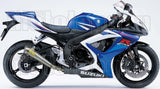 Système D'Échappement Complet Sans Catalyseur Et Homologué Au Niveau Sonore Pro-Race Titanium Acier - Arrow Special Parts Compatible Avec Suzuki Gsx-R 750 Ie (2006-2007)