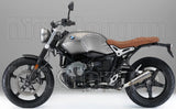 Système D'Échappement Homologué Au Niveau Sonore Pro-Race Nichrom Acier - Arrow Special Parts Compatible Avec Bmw R Nine T 1200 Scrambler (2016-2020)