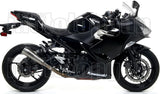 Système D'Échappement Homologué Au Niveau Sonore Pro-Race Nichrom Acier - Arrow Special Parts Compatible Avec Kawasaki Z 400 (2019-2020)