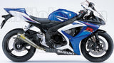 Système D'Échappement Homologué Au Niveau Sonore Pro-Race Nichrom Acier - Arrow Special Parts Compatible Avec Suzuki Gsx-R 750 Ie (2006-2007)