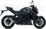 Système D'Échappement Homologué Au Niveau Sonore Pro-Race Nichrom Acier - Arrow Special Parts Compatible Avec Suzuki Katana 1000 (2019-2020)